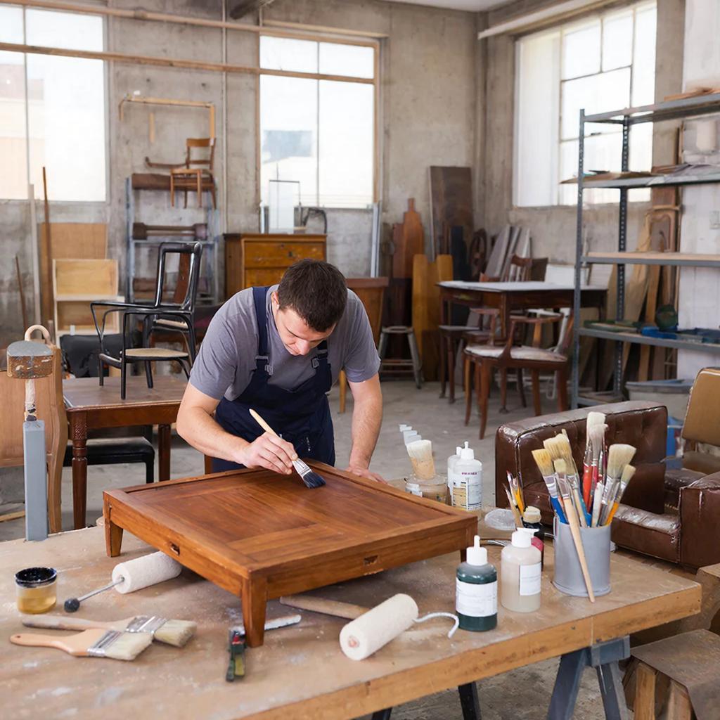 Вторая жизнь дерева: Искусство профессиональной покраски как способ обретения гармонии в интерьере